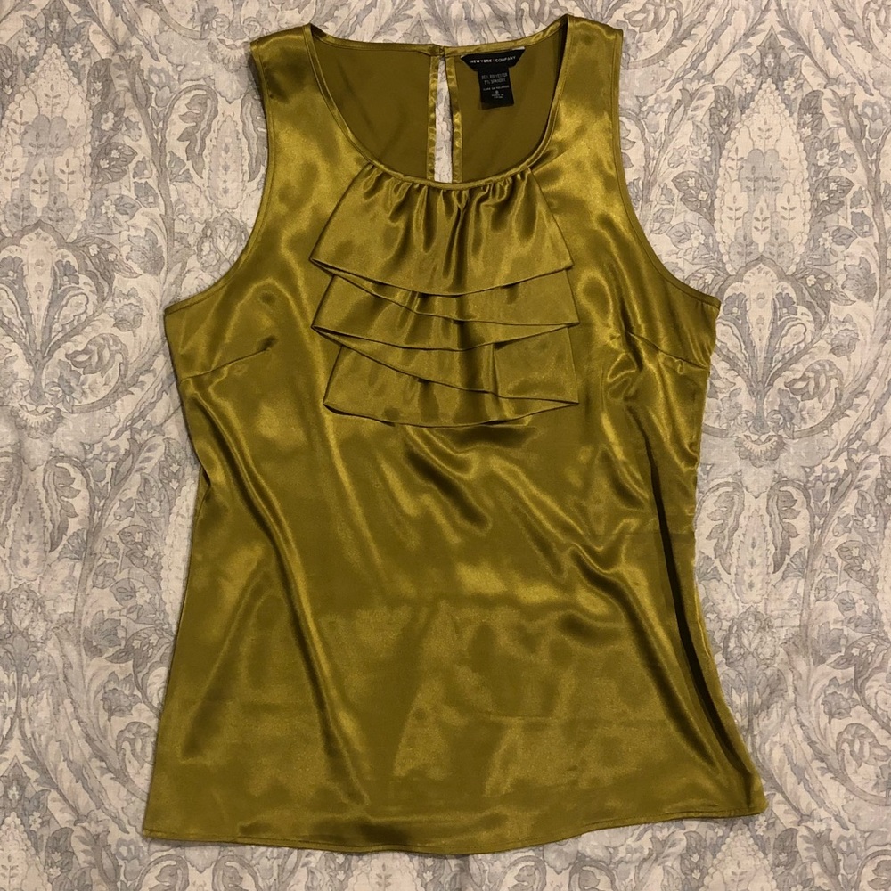 New York Company Ruffle Blouse